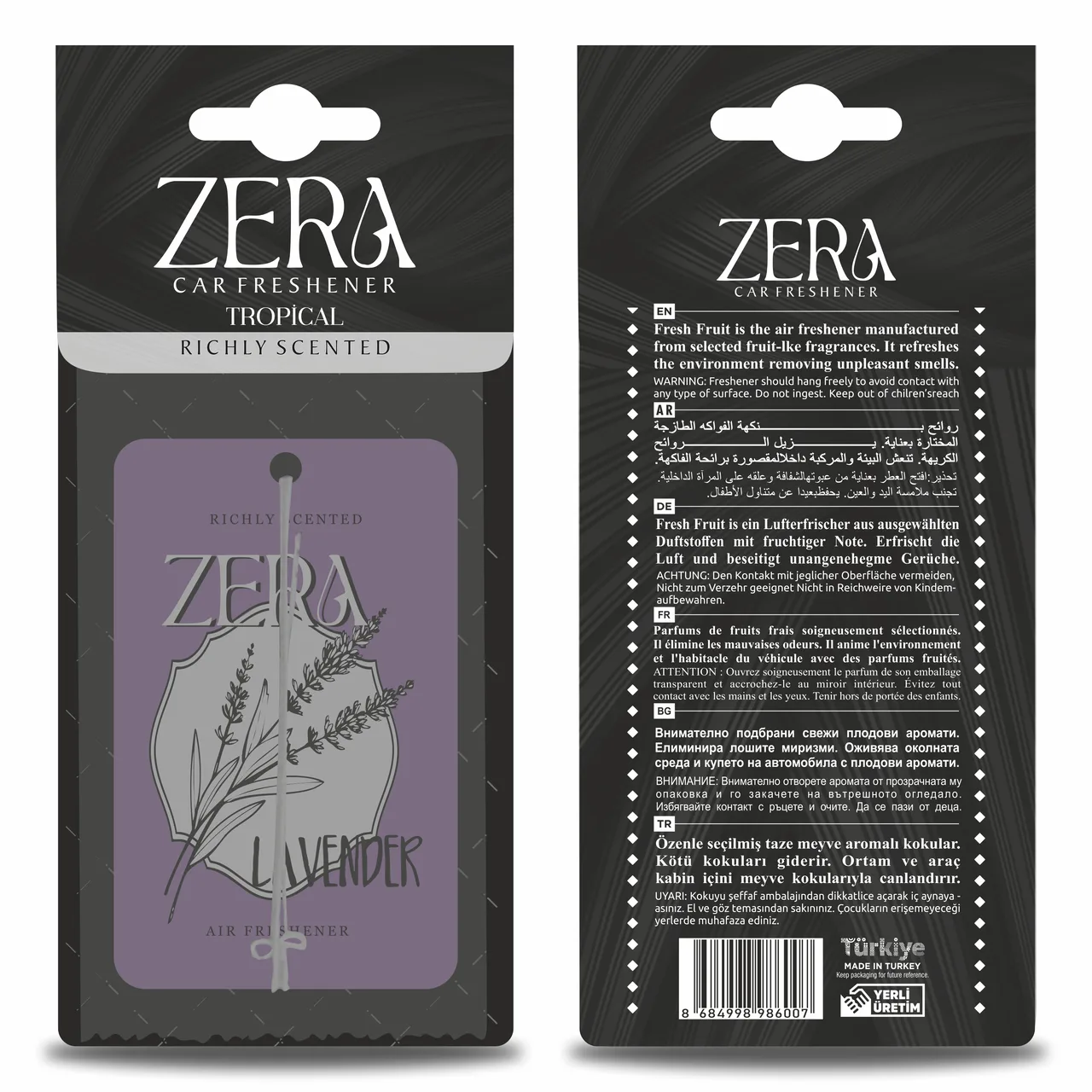 Zera Tropical Karton Oto Kokusu