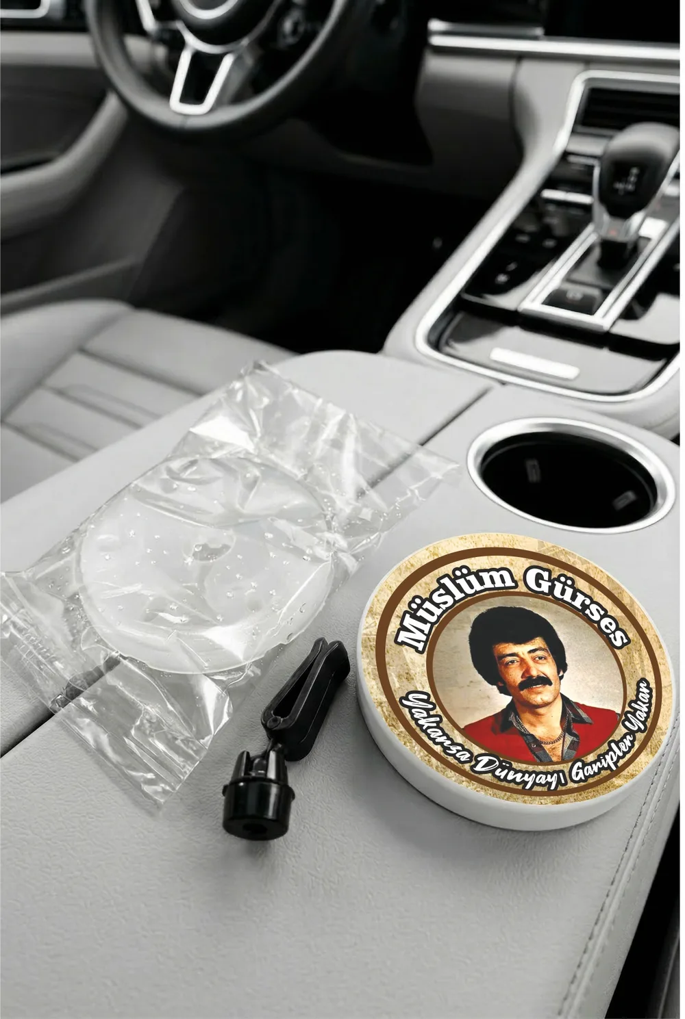 Müslüm Gürses Yuvarlak Fan Oto Kokusu Model 02