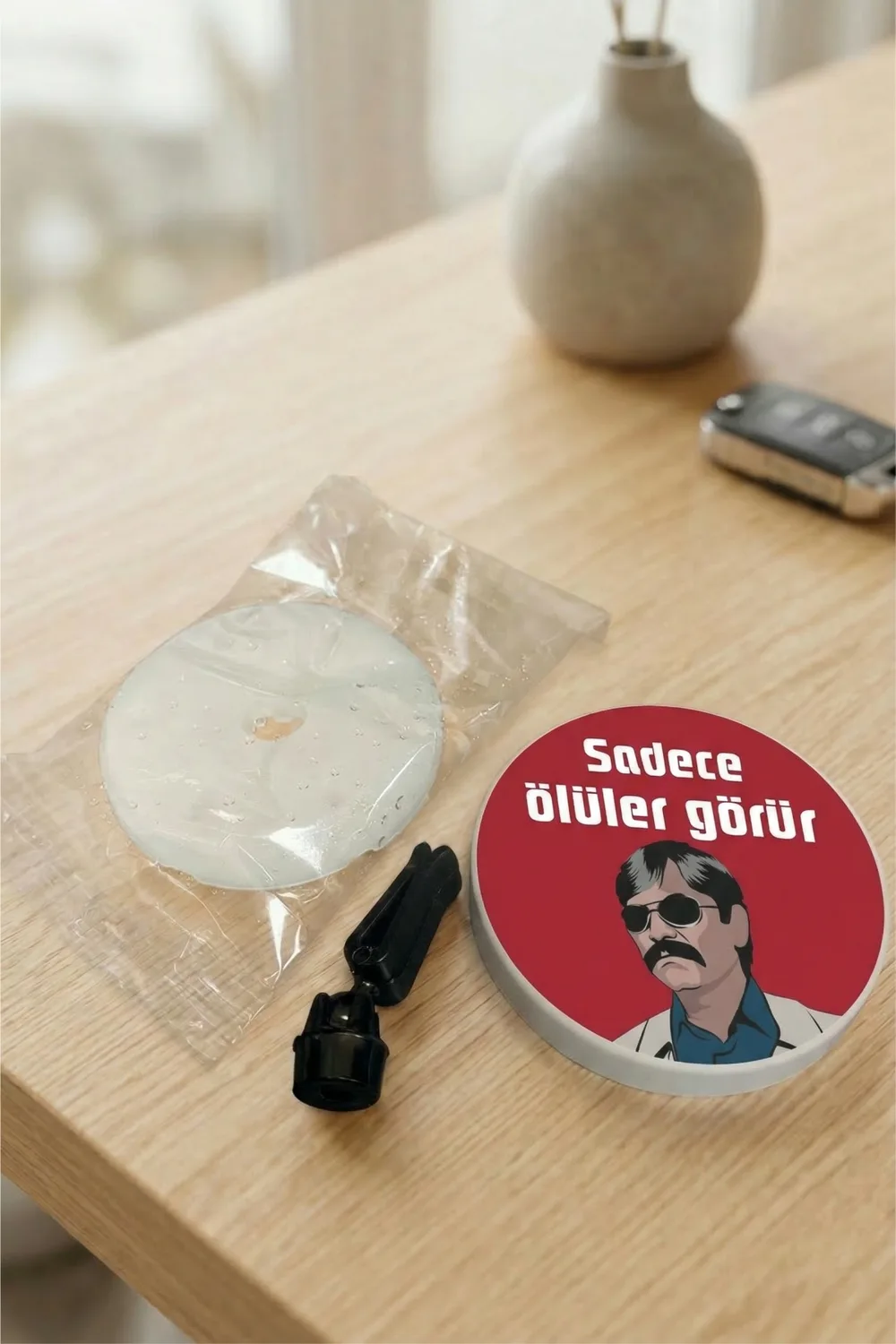 Ölüler Görür Yuvarlak Fan Oto Kokusu