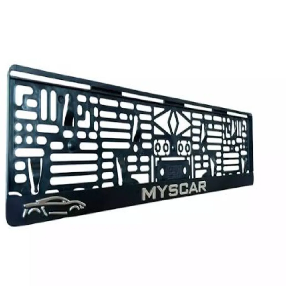 Standart Logo Baskılı Plastik Plakalık